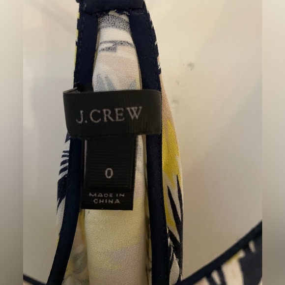 J Crew Carrie Cami Spring Meadow Silk Top - Picture 4 of 5